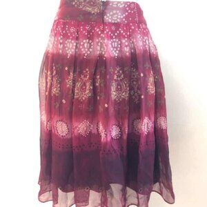 K &‎ Company Women's Midi Skirt Size 10 Multicolor